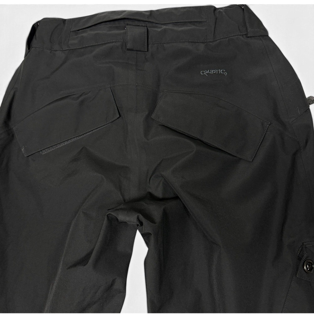 The North Face Pants Mens S Black Cryptic Gore Tex RECCO Cargo Snow Ski Skiboard - Picture 6 of 15